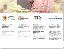 Tablet Screenshot of pastisseria.com